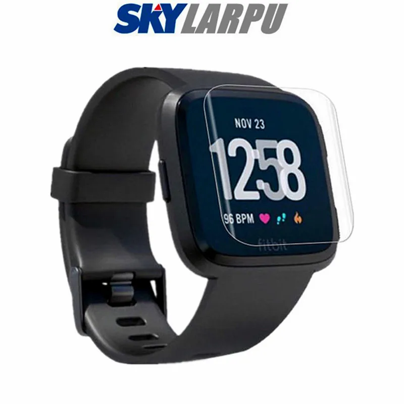 Защитная пленка для смарт-часов Fitbi t Versa 3 шт. защитное стекло HD устойчивое к