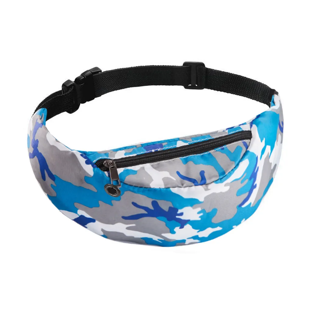 

Colorful Print Women Waist Bags Waterproof Packs Belt Bags Money Travelling Mountaineering Mobile Phone Bag Waist Packs #P5