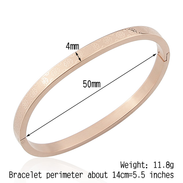 Plant Lotus Leaf Pattern Bracelets,Stainless Steel Jewelry Love Bangle for Women And Children Party Gifts Wholesale
