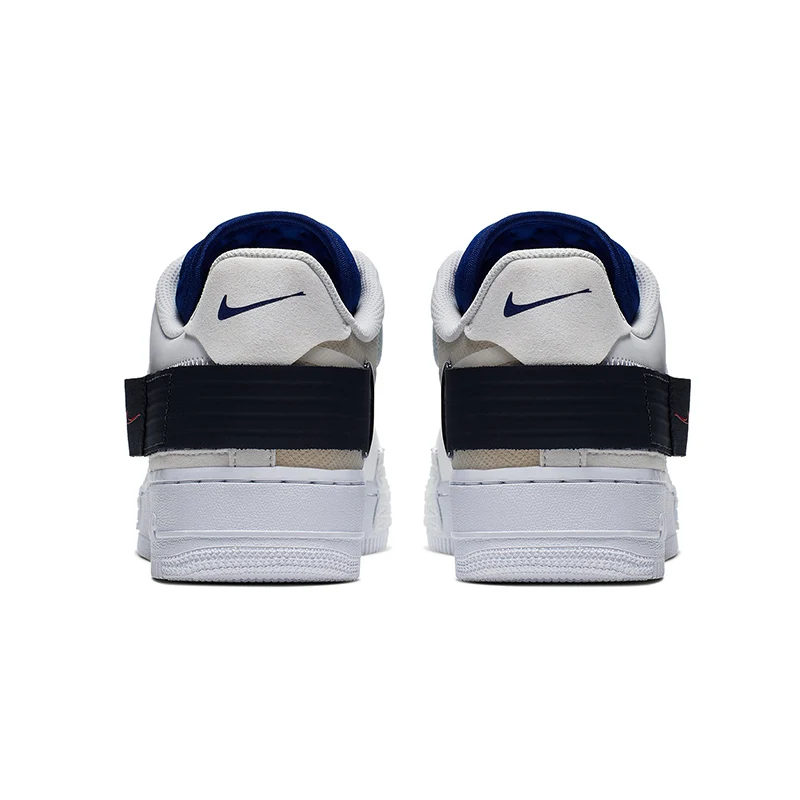 NIKE AIR FORCE 1 Скейтбординг обувь AF1 TYPE спортивные Тенни в белом и черном вариантах