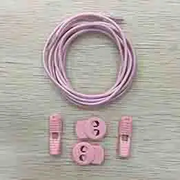 pink Модные шнурки без галстука фиксирующий башмак шнурки эластичные шнурки для шнурков бег/Триатлон/Спорт Фитнес - Цвет: pink
