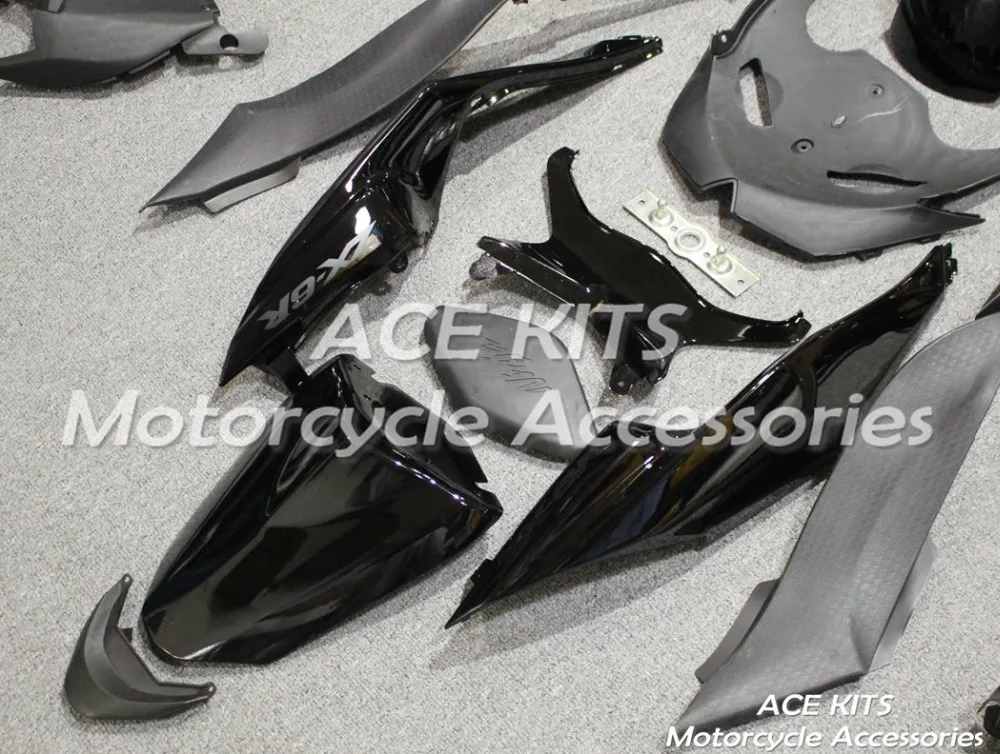 Мотоциклетный обтекатель abs, пригодный для kawasaki Ninja ZX6R 636 2009 2010 2011 2012 корпусные детали пресс-форм ACEKITS Магазин № 0175