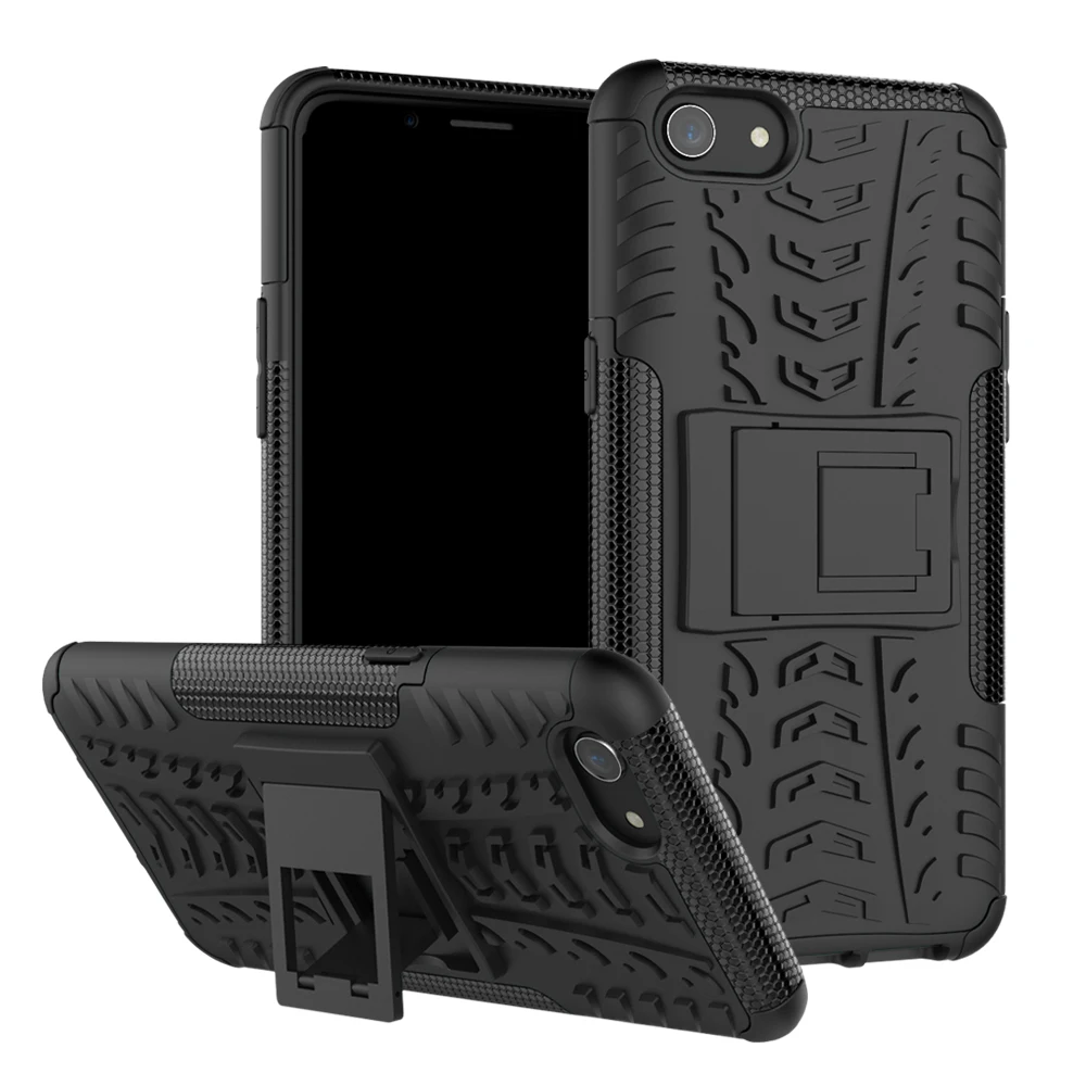Резиновый противоударный бронированный чехол для OPPO F5 R9 R9S F3 A83 A1 F7 A5 A3S F9 F11 Realme 3 2 C2
