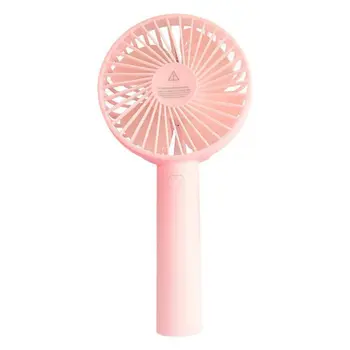

Handheld Electric Fans Mini Portable Outdoor Fan Rechargeable Handle Desktop Fan For Home And Travel With Base