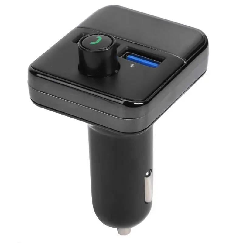 Горячая fm-передатчик износостойкий M14 беспроводной Bluetooth Handsfree fm-передатчик с светодиодный дисплей быстрое зарядное устройство - Название цвета: B