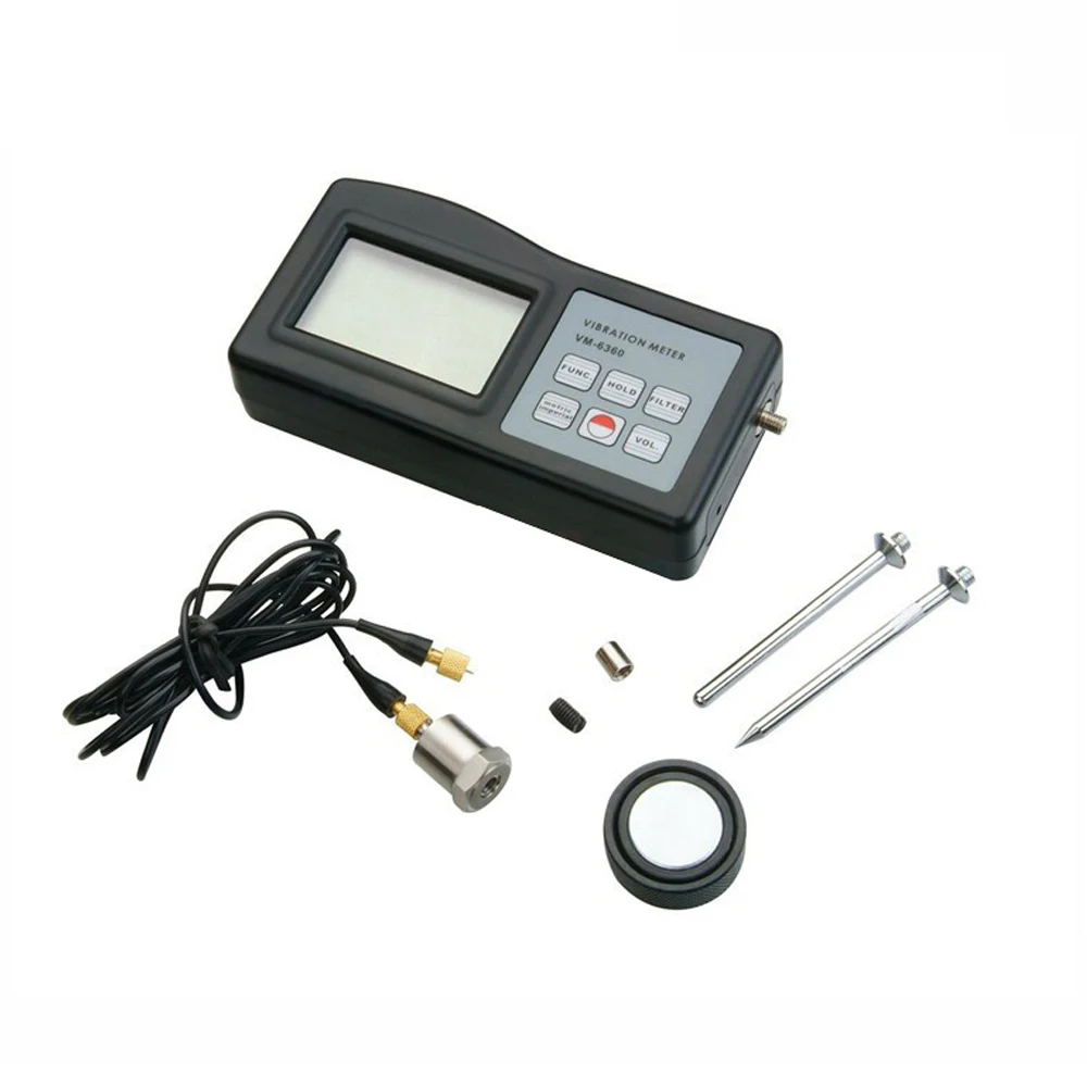 Vibration Meters Portable Vibration Meter VM6360 for velocity