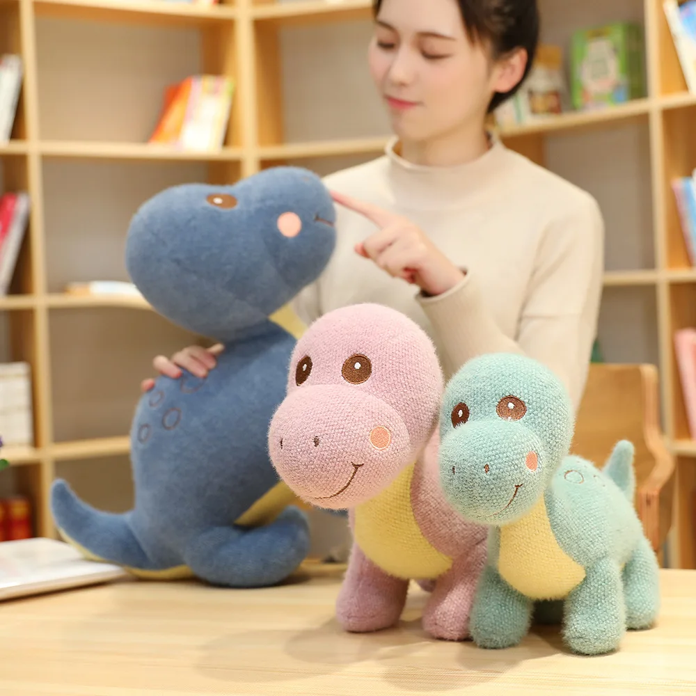 

New Hot Soft Creative Cute Dinosaur Plush Toys Cartoon Dinosaur Animal Doll Stuffed Lovely Pillow for Kids Boys Birthday Gifts