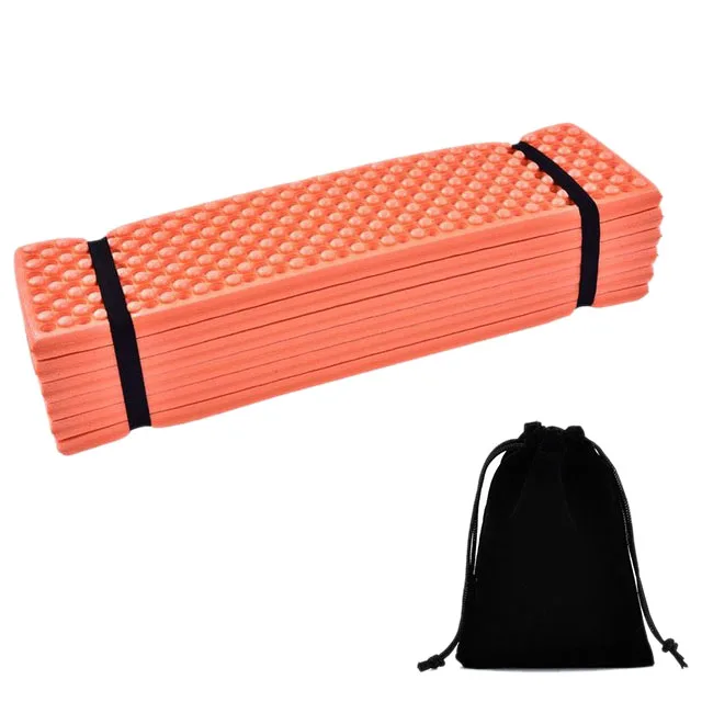 77X22inch Outdoor Camping Mat Ultra Light Foam Camping Folding Mat Beach Tent Picnic Mat Double Egg Trough Moisture Pad Outdoor