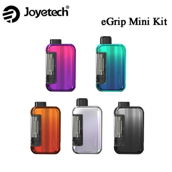 

Original Joyetech eGrip Mini Kit 420mAh built-in battery With 1.3ml cartridge Pod fit 1.2ohm / 0.5ohm coil Dual Cartridges