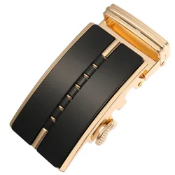 Belt Buckles for Men Retail Automatic Buckle Alloy Solid Buckle Automatic Ratchet Buckle Suit for 33-36mm Belt
