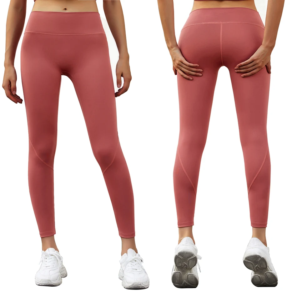 LI-FI High Waist Yoga Pants Fitness Yoga Leggings Sports Workout Running Leggings Yoga Pants Elastic Slim Sports Leggings