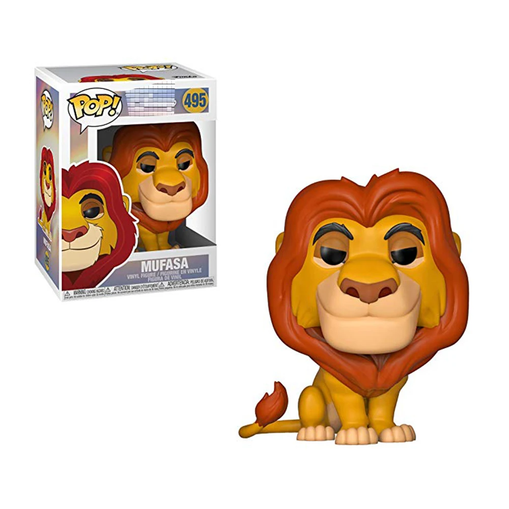 Funko POP! Король Лев SIMBA LUAU PUMBAA MUFASA виниловые фигурки Коллекция Модель игрушки для детей Рождественский подарок - Цвет: 495
