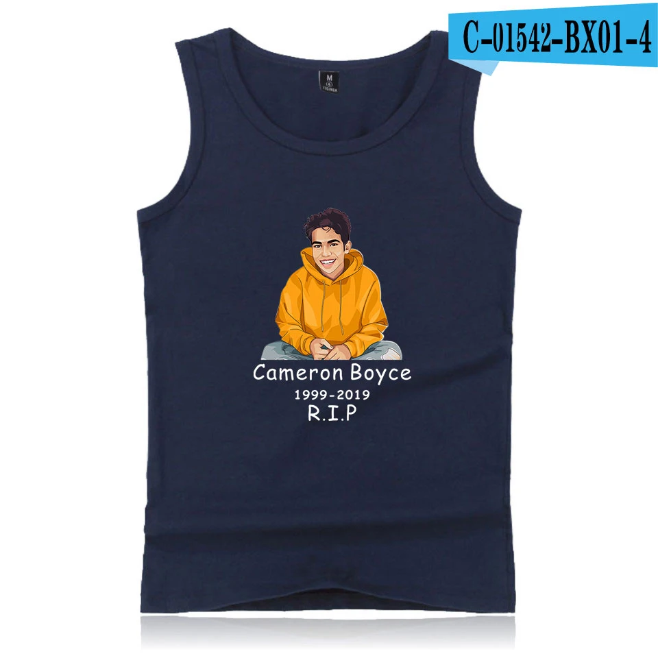 Cameron boyce горячая Распродажа майки мужские повседневные Модные уличные harajuku жилет мужские и женские топы - Цвет: C01542-4
