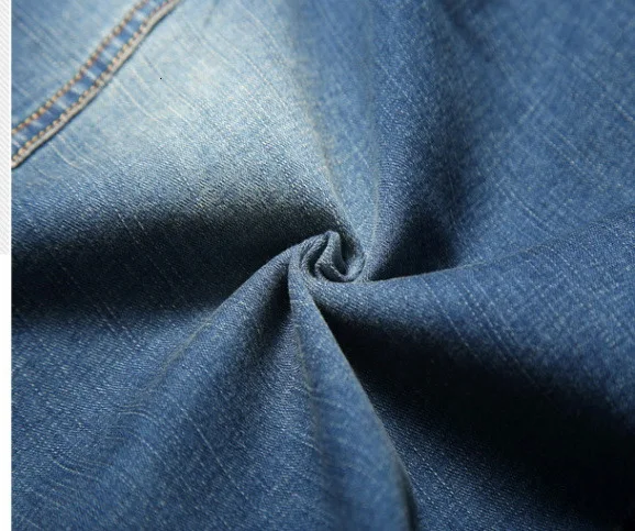 Новинка, летние шорты до колена, повседневные джинсы для мужчин, большие размеры 28-40, 42, 44, 46, 48