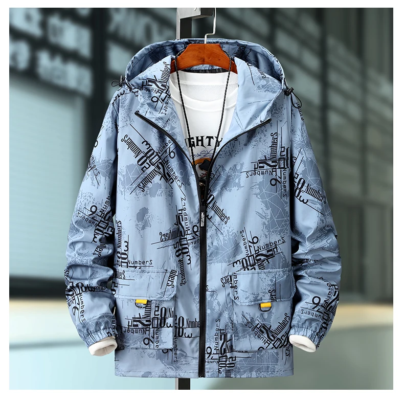 Большой размер 9XL 8XL 7XL весенне-осенняя куртка-бомбер мужская мода хип-хоп Уличная бейсбольная куртка Мужской плащ куртка мужская