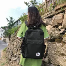 Школьная сумка Для женщин в Корейском стиле простые свежий кампус средней школы школьный ручной Детский жакет из денима для девочки; рюкзак партии