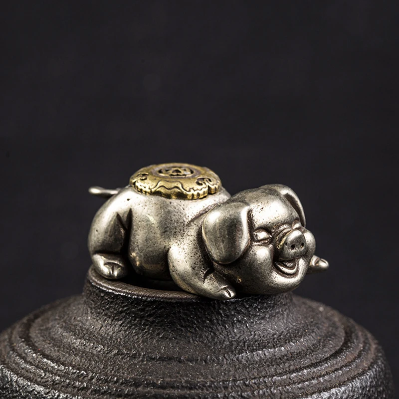 white brass pig pendant (9)