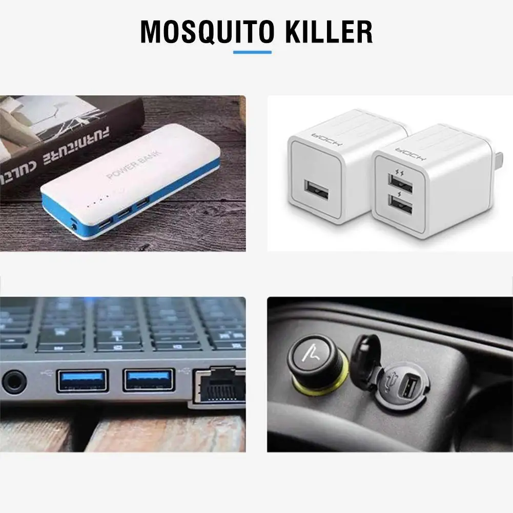 Экологичный USB Электрический Отпугиватель комаров автомобиля отпугиватель насекомых