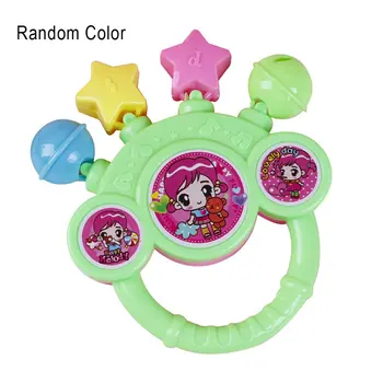 

New Baby Rattle Toys Rattle Sleep Hand Baby Grasp Toy Practical Newborn Educational Toy Practical Kid Toys