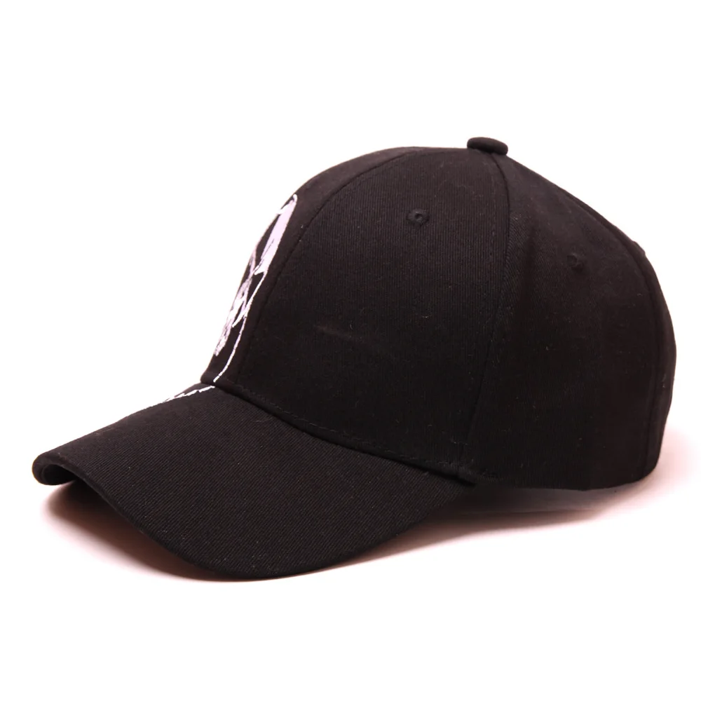Высокое качество унисекс хлопок бейсбольная кепка череп вышивка Snapback модные спортивные шапки для мужчин и женщин Кепка