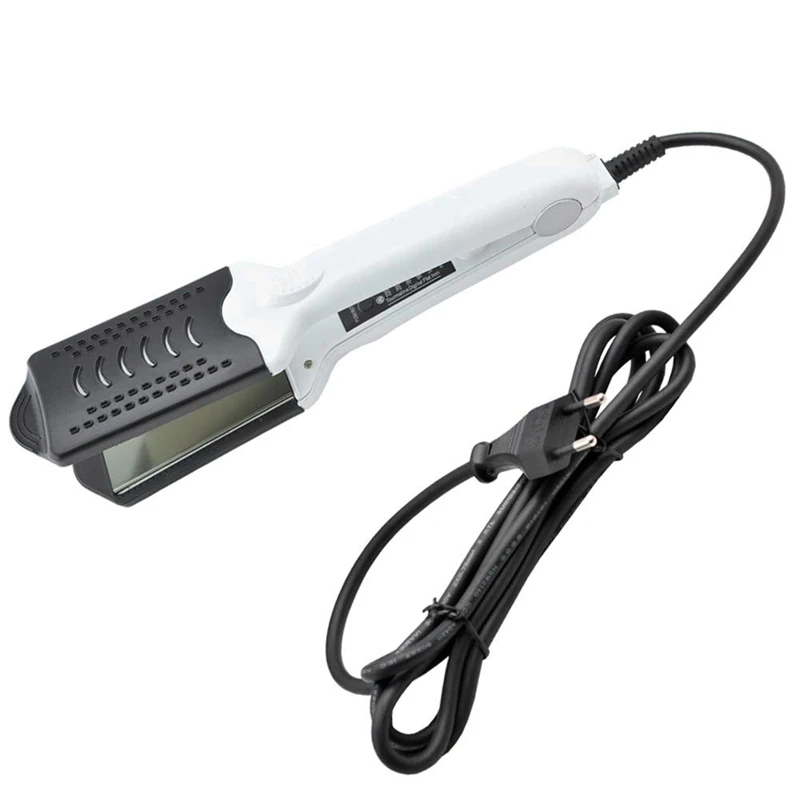 

Multifunctional Ceramic Dual Voltage Hair Straightener Corrugated Iron with 4 Plate EU Plug
