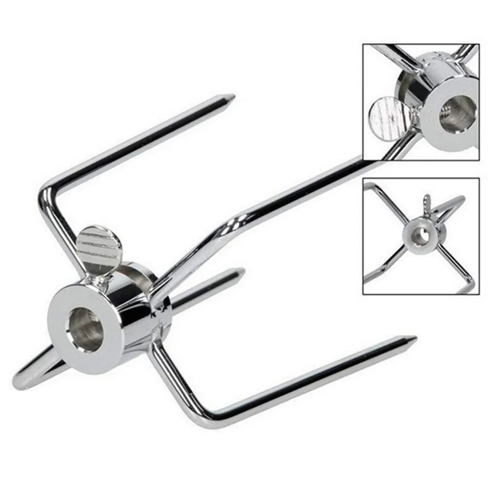 Stainless Steel Barbecue Fork Multi-Function Plating Grilling Fork Four-Claw Outdoor Barbecue Products Professional Fashion