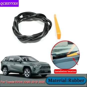 

Car-styling For Toyota RAV4 XA50 2019 2020 Anti-Noise Soundproof Dustproof Car Dashboard Windshield Sealing Strips Accessories