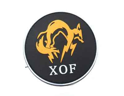Metal Gear Solid Patch Fox Hound Uniform Patch Militaria Fox Hound Special Force Group Patches Badge Patches Aliexpress