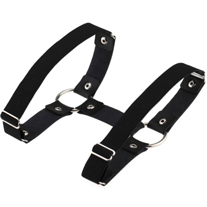 1 шт. из искусственной кожи подвязки хип-хоп панк Кожа Подвязки подарки
