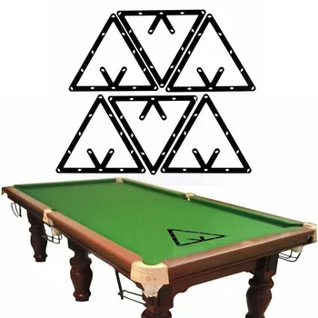 

Set Of 6 Pcs 8 / 9 And 10 Ball Rack Positioning Billiard Pool Cue Accessory Wear Resistance Aging Resistance