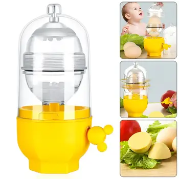 

Eggs Yolk Mixing Whisk Inside Golden Egg Stiring Blend Maker Puller Kitchen Utensils Shaker Multi-cutter Household Slicer Gadget