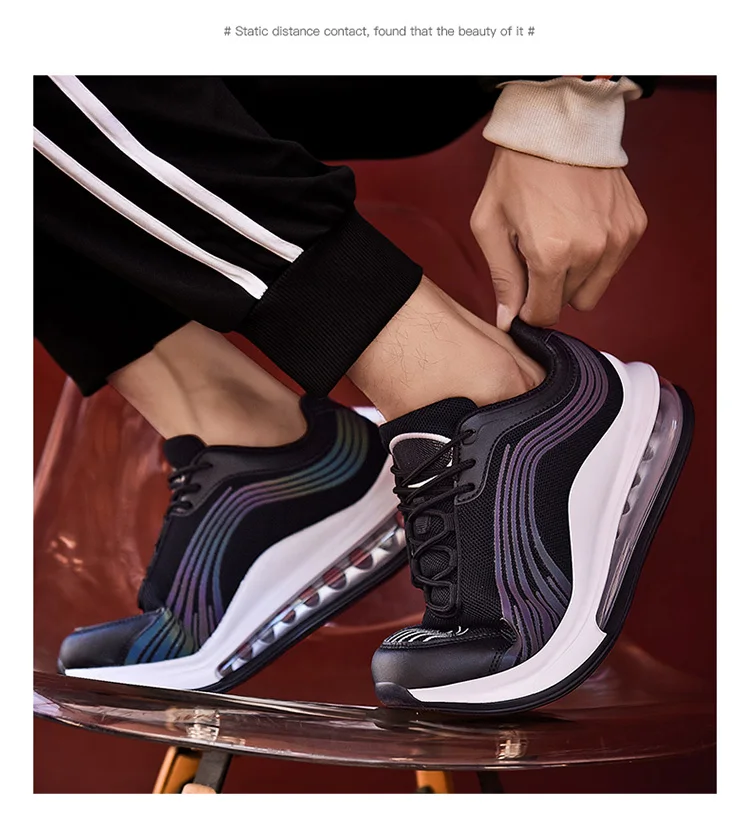 Мужская обувь для бега, спортивные уличные кроссовки, мужские беговые кроссовки, обувь с воздушной подушкой, Мужская разноцветная удобная обувь, zapatillas hombre Deportiva