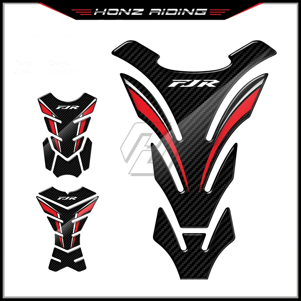 Per Yamaha Fjr 1300 Fjr1300 A/As/Abs Adesivo Protettivo Per Serbatoio Moto Effetto Carbonio 3D