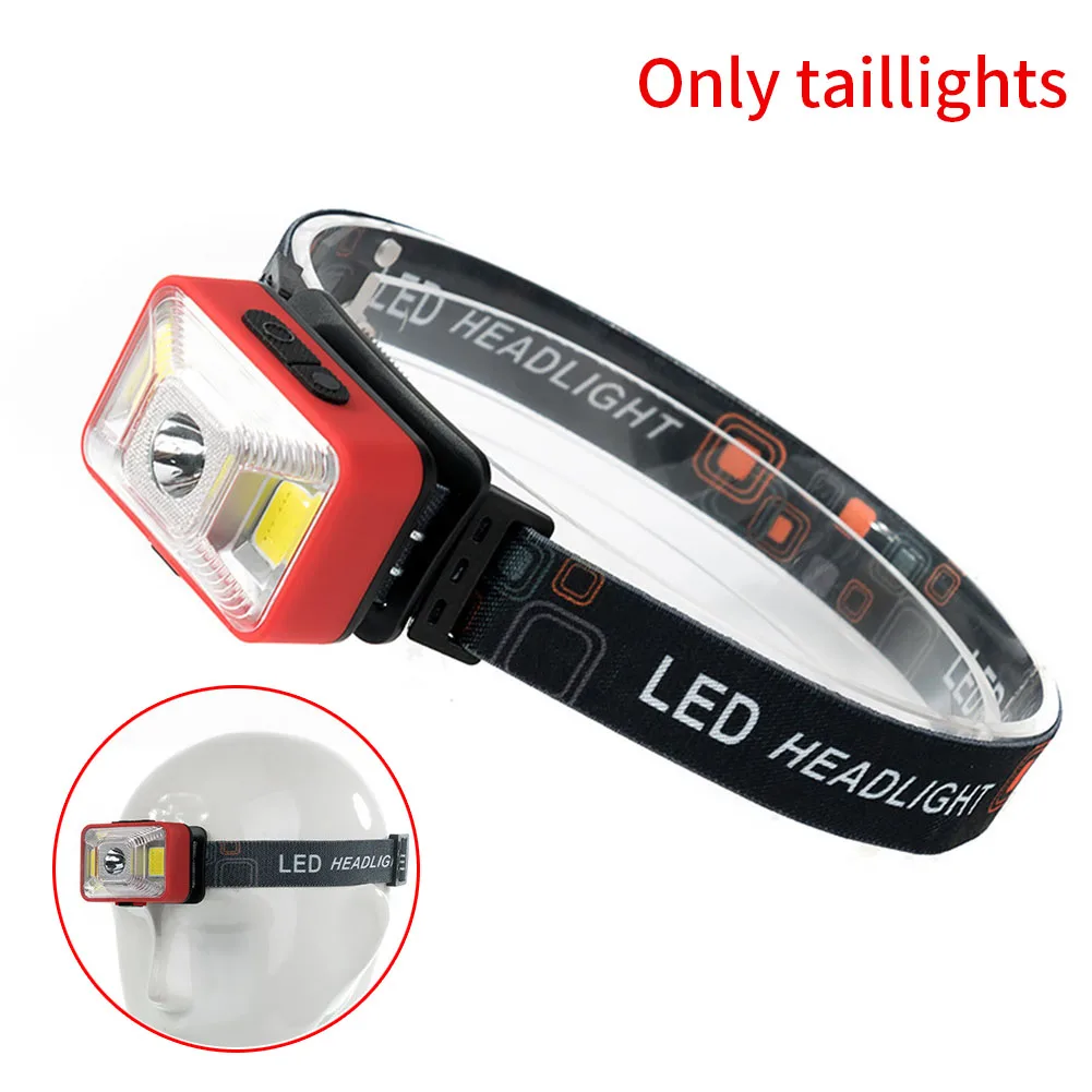 Night Flashlight Hiking Headlight Portable USB Rechargeable Waterproof Led Adjustable Charger Protective Practical Decorative