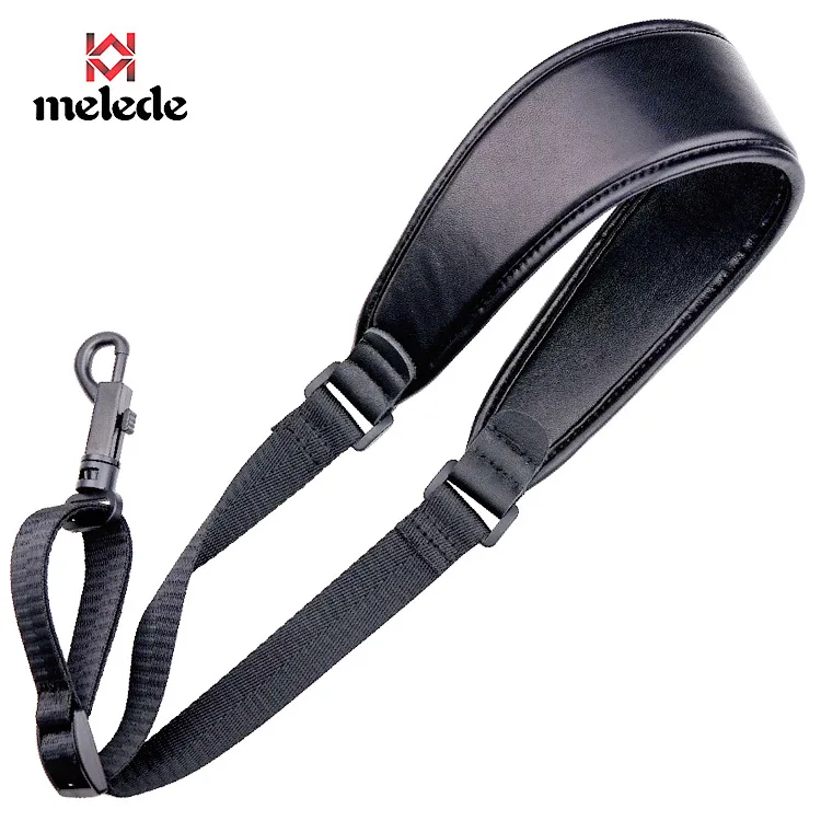 Universal Adjustable Soft Leather Saxophone Sax Neck Strap Saxophone Parts Accessories