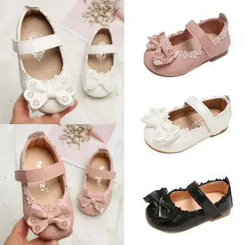 

kids shoes Infant Kids Baby Girls BowKnot Single Princess Shoes Sandals Soft Sole Sandals Single Shoes Children Summer Shoes