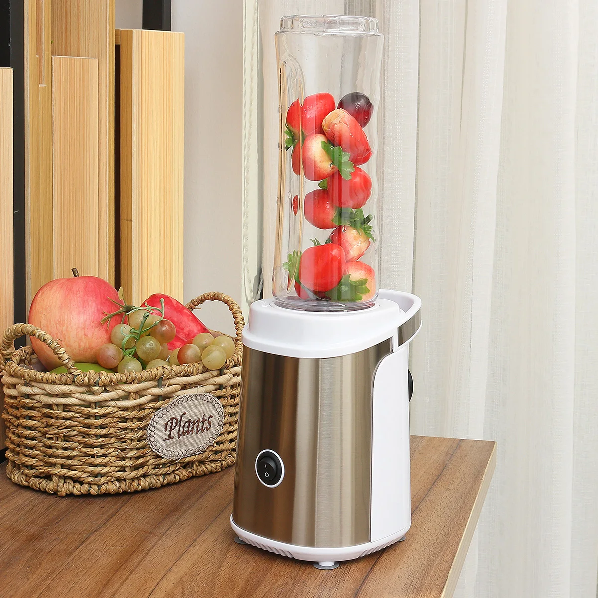 

220V Electric Juicer Blenders Mini Fruit Mixers Juicer Fruit Extractors Food Milkshake Multifunction Juice Maker Machine EU Plug