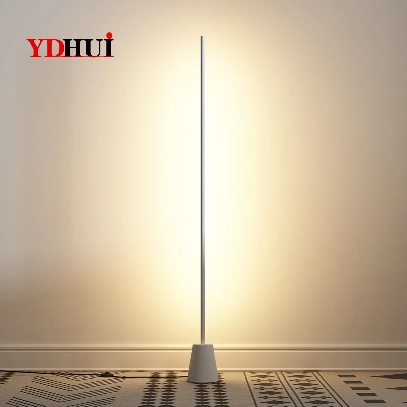 

Minimalist atmosphere floor lamp Nordic simple modern creative LED vertical lamp living room bedside lamp