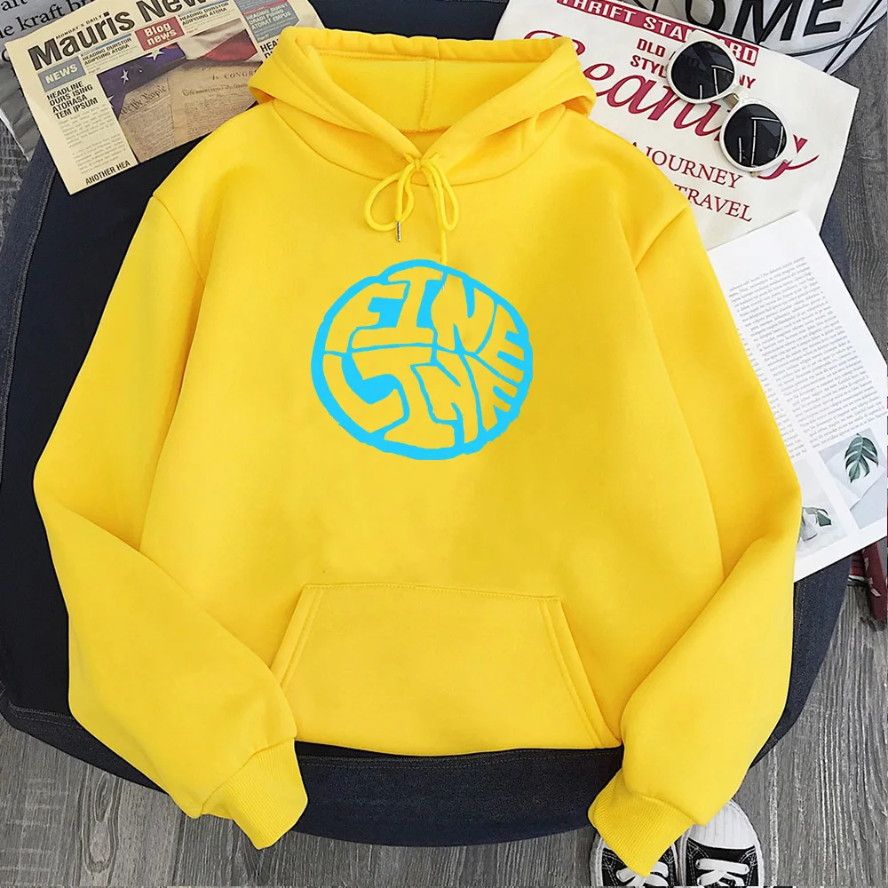 

Fine Line Sweatshirt Long Sleeve Letter Kawaii Hoodie Korean Tops Pink Women Fall 2020 Harry Styles Oversized Sweatshirt