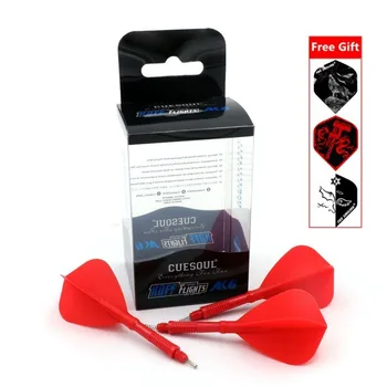 

CUESOUL KOFF AK6 Dart Stem Shaft With AK4 Moulded Flight Sets Red Color With High Quality