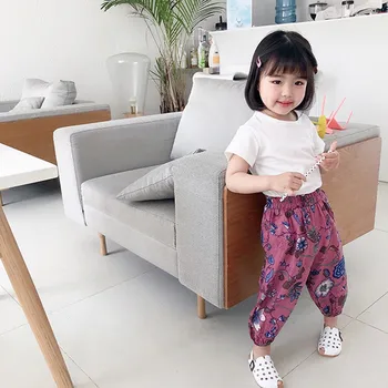 

Baby Leggings summer Cartoon Character Cotton Baby Leggings Kids Lantern pants carrot pants Newborn girls boys Trousers