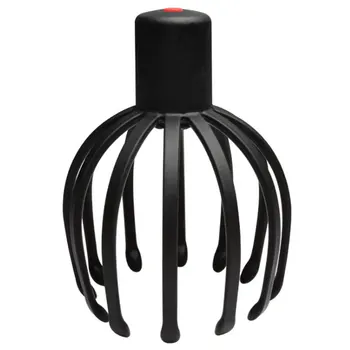 

Scalp Massager Octopus Shape Head Scratcher Electric Safe Practical Blood Circulation Pain Relief Health Care Adjustable Mode