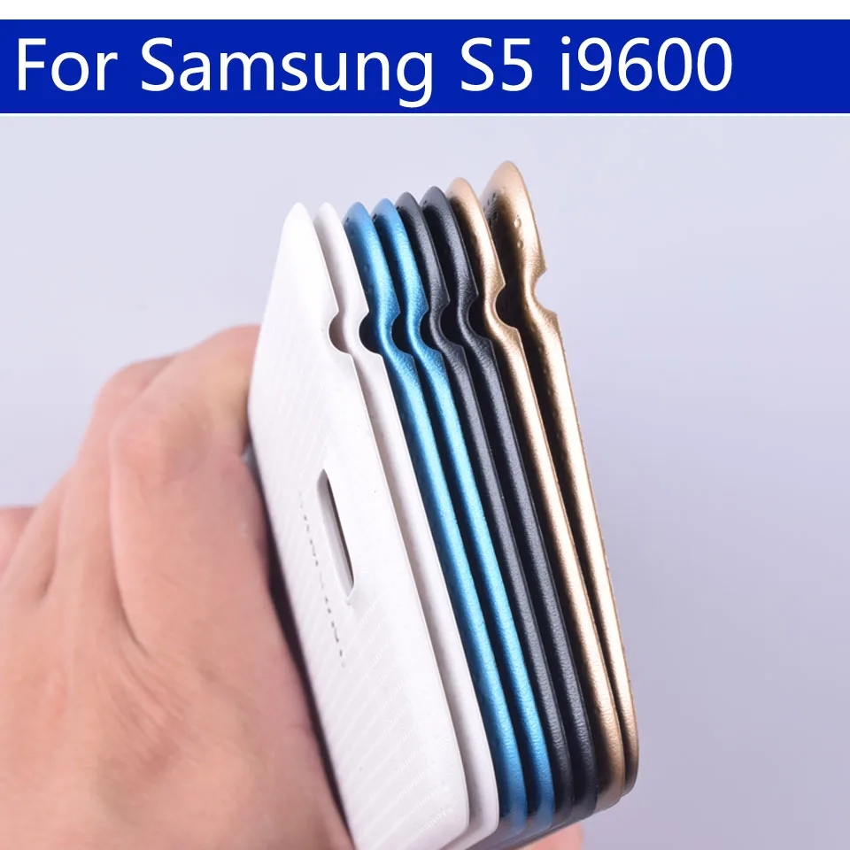 S5 задняя крышка аккумулятора для Samsung Galaxy S5 I9600 G900F G900H G900A G900 задняя крышка корпуса батарейного отсека Запасные части