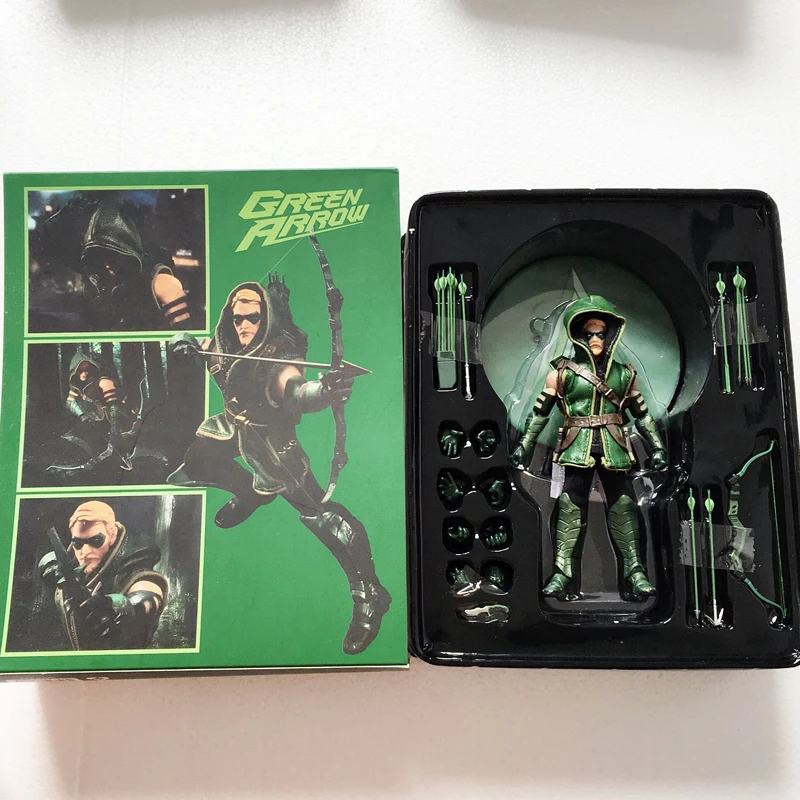 6inch-15cm-Mezco-DC-Comics-Green-Arrow-One-12-Collective-Action-Figure-Toy-Doll-Gift-For