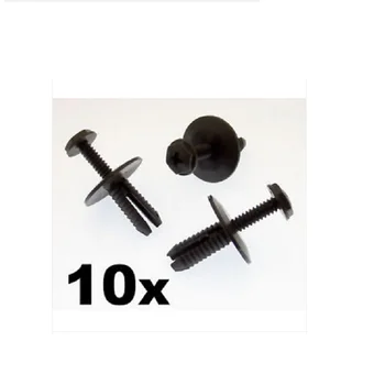 

x10 For BMW Universel Porte Garniture Panneau Clip Attaches Auto Pare-chocs Rivet Retenue Push Capot Moteur Aile Fixation Clip