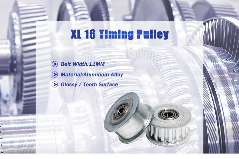 LUPULLEY XL 16T AF зубчатый шкив зубчатого ремня 11 мм Ширина ремня 5,08 мм Шаг XL 10 зубьев AF шкив без шага