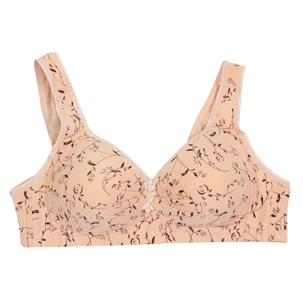 pink 36C Женский бюстгальтер, нижнее белье, однобортный, тонкий, пуш-ап, беспроводной, дышащий бюстгальтер, FDM - Цвет: pink 36C