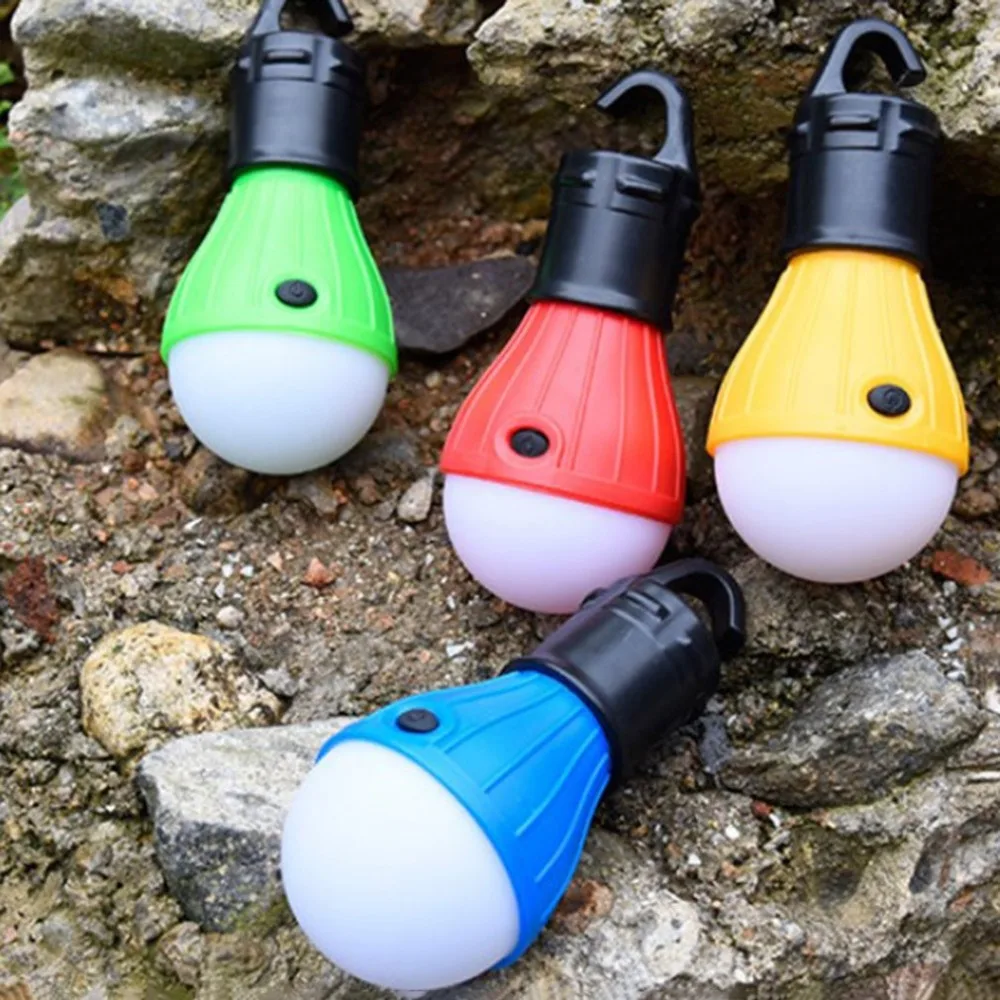 

Mini Camping Tool Portable Lantern Tent Light LED Bulb Waterproof Hanging Hook Flashlight For Camping