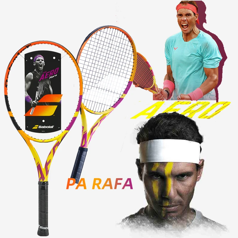 Newest Professional Technical Type Carbon Fiber Tennis Racket Training Advanced Nylon Wire Raqueta De Tenis With Bag | Спорт и