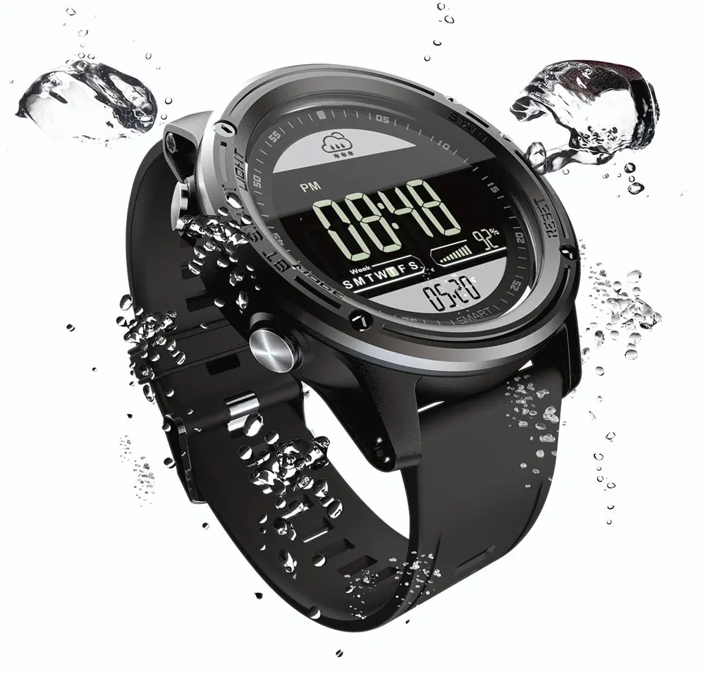 Умные часы LOKMAT MK06 с Bluetooth, установка цели, измерение расстояния, водонепроницаемый фитнес-трекер, шагомер для Android iOS